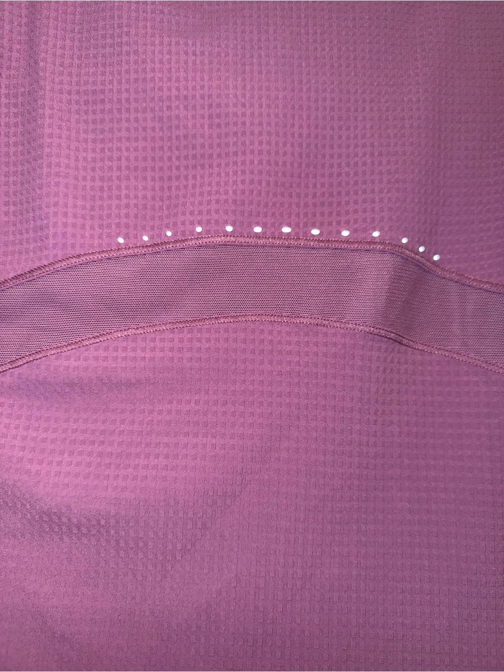 lululemon athletica Long-Sleeve Waffle Crew in Dusty Rose - Picture 2 of 5